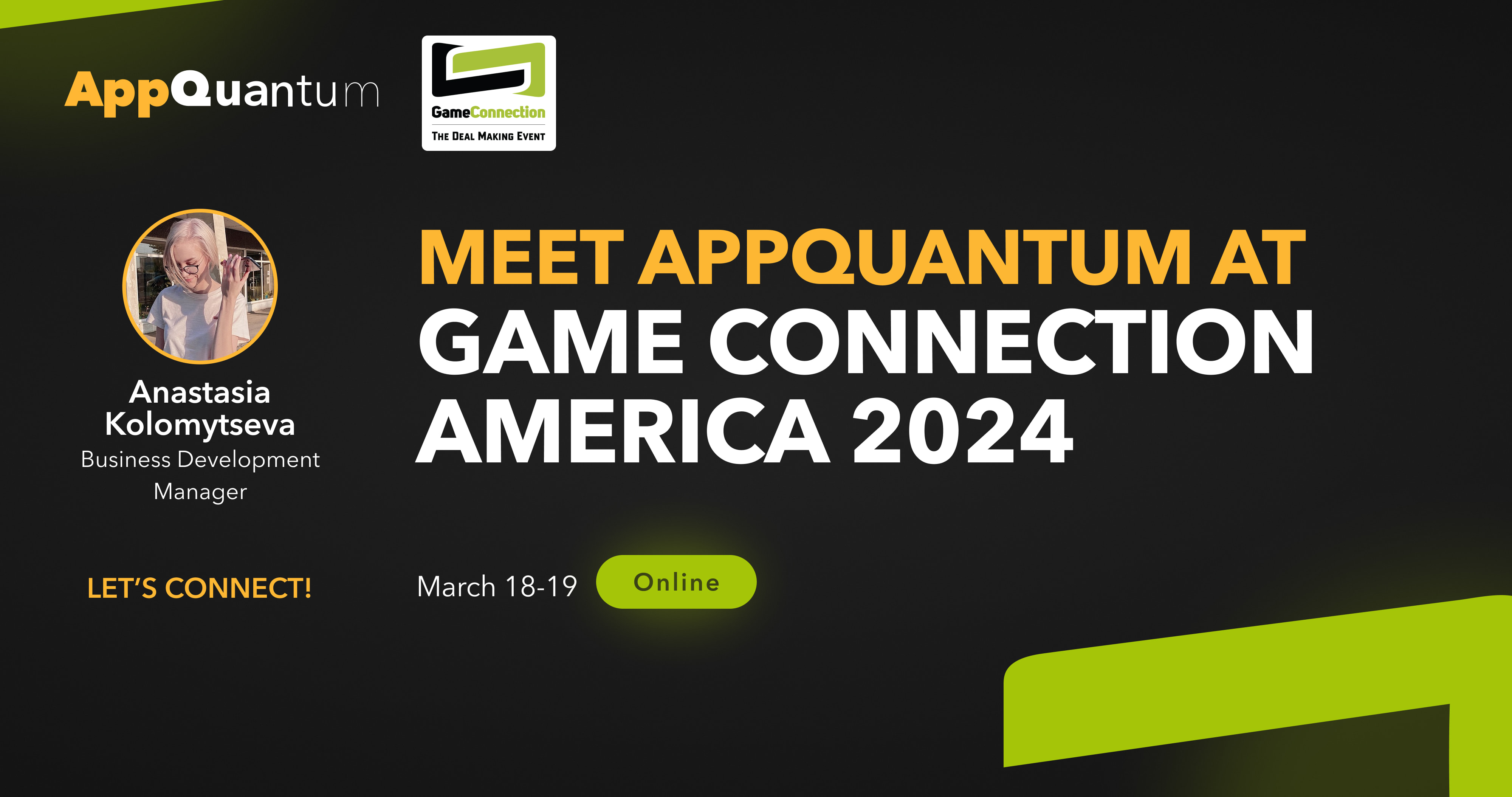 Meet AppQuantum at Game Connection America 2024!